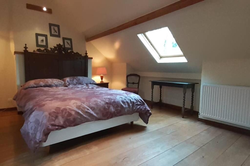Private Farmhouse For Six In The Countryside Saint-Pierre-sur-Orthe Luaran gambar
